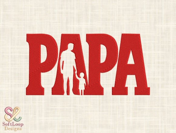 Father’s Day Machine Embroidery File